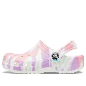 Sabots classiques à motif Tie-Dye « White Multi »