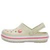 Sabots Crocband « Beige Rouge »
