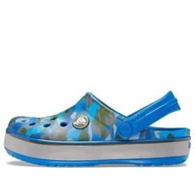 Sabots Crocband Camo Reflect Band « Blue Grey »
