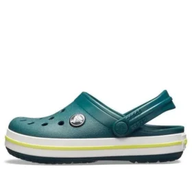 Sabots Crocband Clog « Vert Blanc »