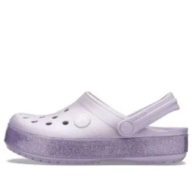 Sabots Crocband à Glitter « Purple »