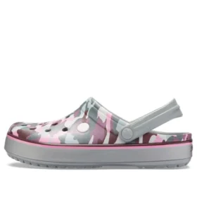 Sabots Crocband Graphic III « Grey Pink »
