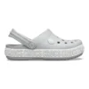 Sabots Crocband Logo Mania « Gris Argent »