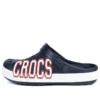 Sabots Crocband Logo « Navy White »