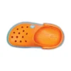 Sabots Crocband Rainbow Band « Orange Bleu »