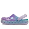 Sabots Crocband Rainbow Glitter Band « Purple Blue »