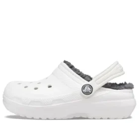 Sabots Crocs Classic pour enfants, sandales de sport « White Grey »