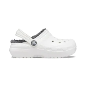 Sabots Crocs Classic pour enfants, sandales de sport « White Grey »