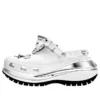 Sabots Crocs x MCM Mega Crush Clog « White Silver »