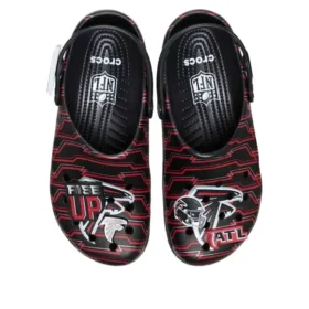 Sabots Crocs x NFL Classic Clog Atlanta Falcons « Noir Rouge »