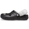 Sabots Disco Classic doublés de Glitter « Noir Blanc »