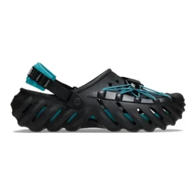 Sabots Echo à lacets réfléchissants « Black Teal »
