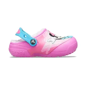 Sabots Fun Lab Disney Minnie doublés « Rose-Bleu »