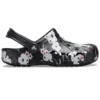 Sabots imprimés Baya « Tropical Floral Black »