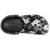 Sabots imprimés Baya « Tropical Floral Black »