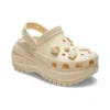 Sabots Mega Crush Shells and Pearls « Beige »