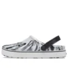 Sabots Off Court « Marble White Black »