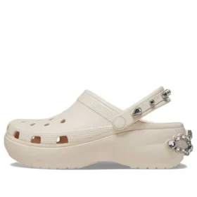Sabots à plateforme Classic Tiara « Beige »