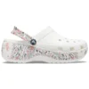 Sabots à plateforme classiques Americana Paisley « Blanc »