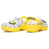 Sabots Platform Clogs Crocs x Smiley World Charm « Yellow White »