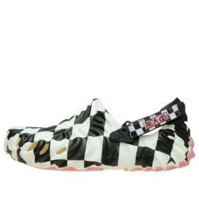 Sabots Pollex Crocs x Nina Chanel Abney « Blanc Noir »