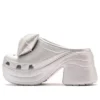 Sabots Siren Metallic Bow « Silver » Sabots Siren Metallic Bow « Silver »