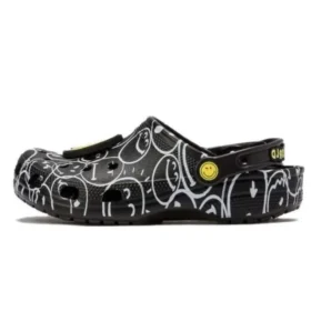 Sabots Smiley World Classic « Noir Blanc Jaune »