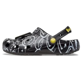 Sabots Smiley World classiques « Black White »