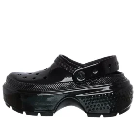Sabots Stomp ultra-brillants « Black »
