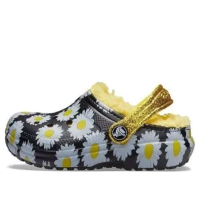 Sabots Vacay Vibes doublés « Black Daisy »
