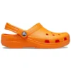 Sandales Beach unisexe orange vif