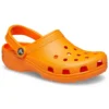Sandales Beach unisexe orange vif