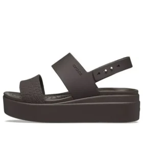Sandales Brooklyn Croco Low Espresso « Brown »