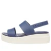 Sandales Brooklyn à semelle épaisse bleu-gris « Blue Grey »