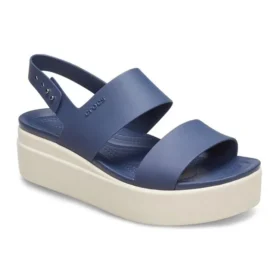 Sandales Brooklyn à semelle épaisse bleu-gris « Blue Grey »