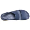 Sandales Brooklyn à semelle épaisse bleu-gris « Blue Grey »