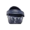 Sandales Classic Clog imprimées bleu foncé