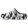 Sandales Classic Cozzzy marbrées « Black White »