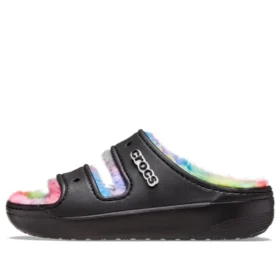 Sandales Classic Cozzzy teintées au spray « Black Multi »