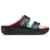 Sandales Classic Cozzzy teintées au spray « Black Multi »