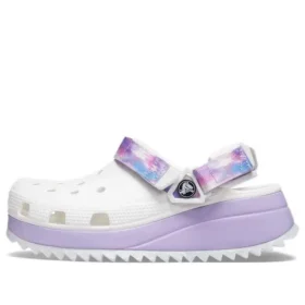 Sandales classiques unisexes « White Purple »