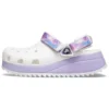 Sandales classiques unisexes « White Purple »