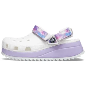 Sandales classiques unisexes « White Purple »