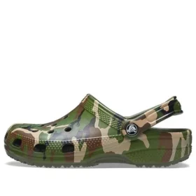 Sandales de plage camouflage vert militaire