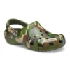 Sandales de plage camouflage vert militaire