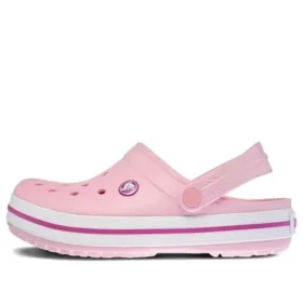 Sandales de plage Crocband unisexes rose-violet