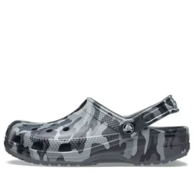 Sandales de plage gris camouflage unisexe
