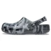 Sandales de plage gris camouflage unisexe