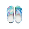 Sandales de plage unisexes Crocs multicolores, blanc