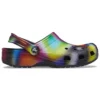 Sandales de plage unisexes Crocs multicolores, noir